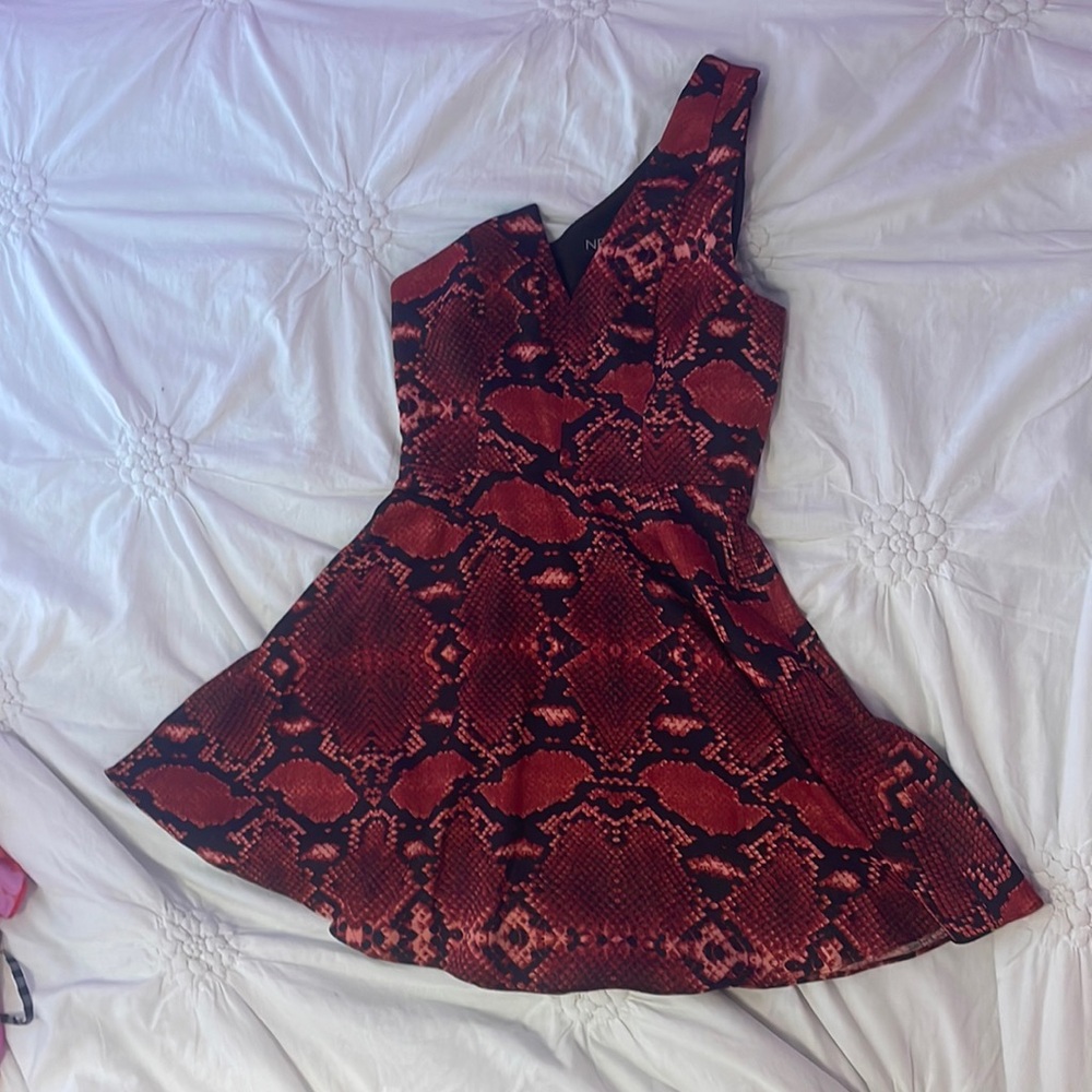 NBD snake print dress, size small - Picture 3 of 6